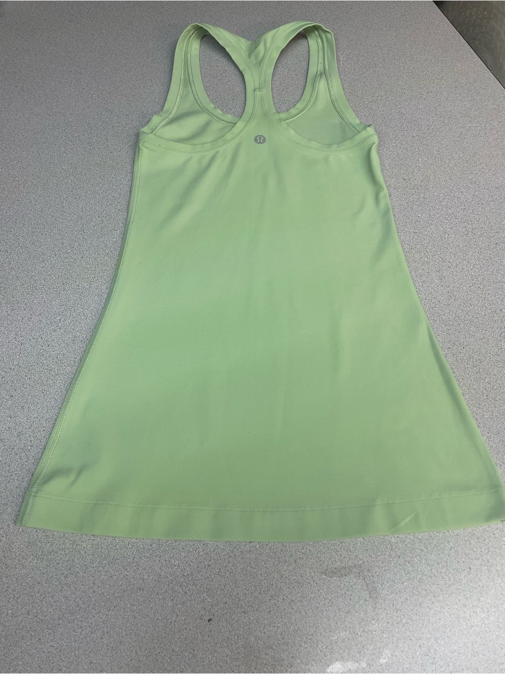 lululemon athletica Mint Green Racerback Tank top note size 2 no size circle